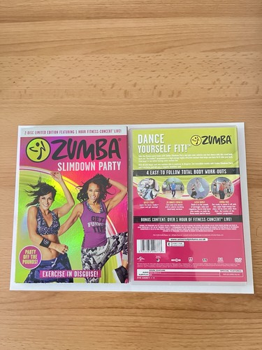 Zumba slimdown party dvd - zumba,