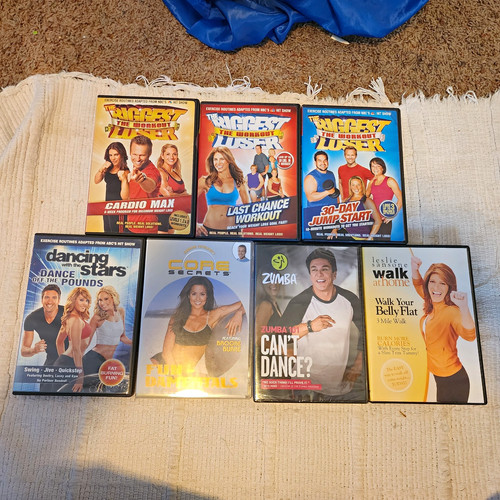 Fitness dvd lot zumba - fitness,