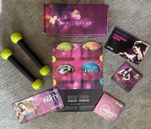 Zumba exhilarate dvd set - exhilarate,