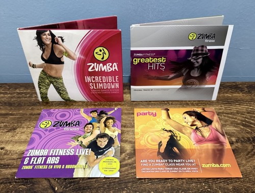 Zumba fitness dvd cd lot - fitness, &