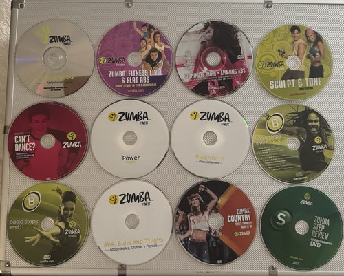 Zumba dvd lot dance discs - zumba,