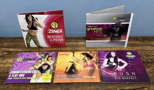 Zumba fitness dvd cd lot - dvd,
