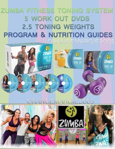Zumba tone dvd system 5 - dvd,