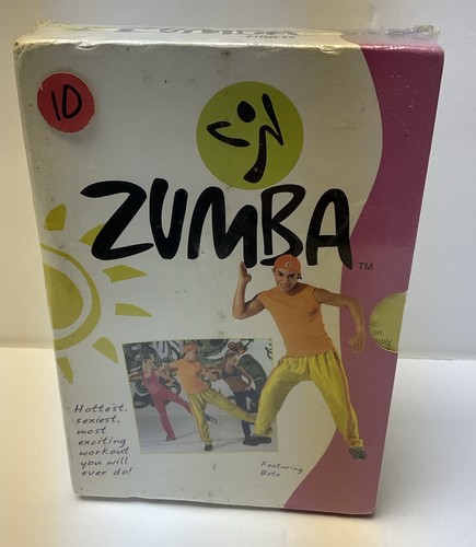 Sealed zumba four dvd set - sealed,