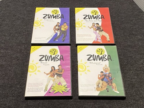 Zumba fitness disc dvd - 4, set