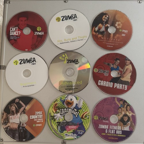 Zumba dvd lot dance discs - dance,