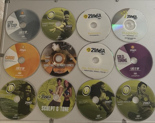 Zumba dvd lot - zumba,